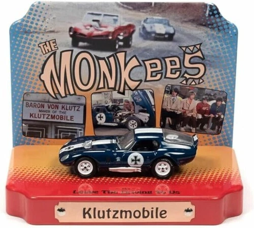 JOHNNY LIGHTNING 1/64 THE MONKEES SHELBY DAYTONA THE KLUTZMOBILE W/TIN JLDR018-2 - Image 1 of 1