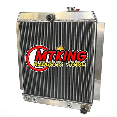 Radiador de aluminio para camioneta Chevy 3100 3600 3800 1953 1947-1954 3,8 L6 V8 Foto 1 de 4