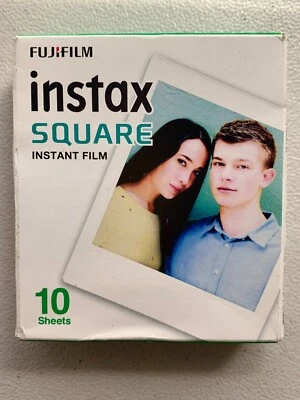 Película instantánea Fujifilm instax cuadrada de 10 hojas para impresora Fuji SP-3 caduca 2019 Foto 1 de 4