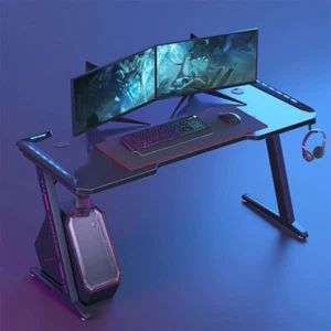 Gaming Tisch Ergonomisch XXXL Oberflächer Computertisch PC Laptop Tisch Z-Frame - Bild 1 von 12