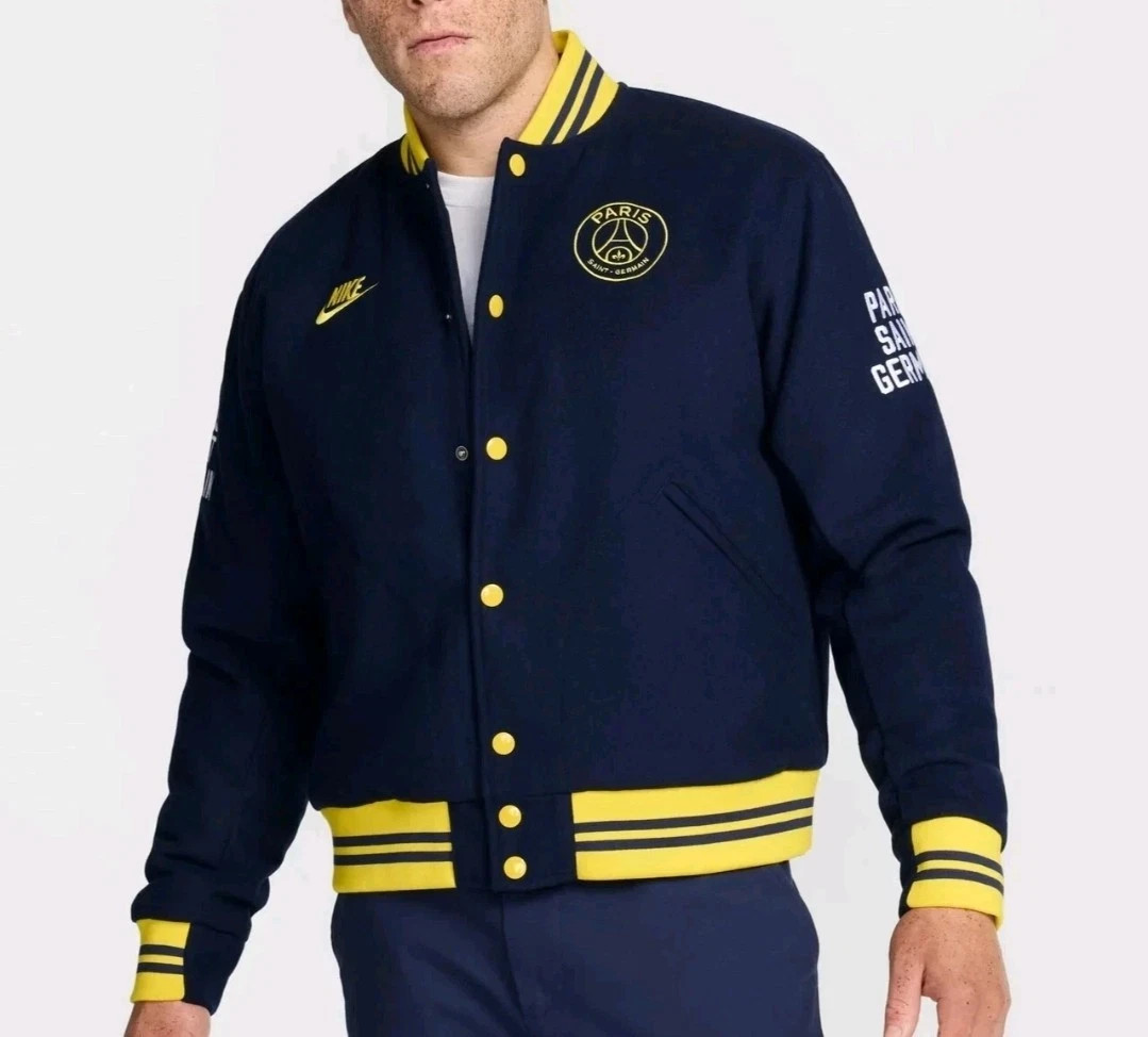NIKE パリサンジェルマン アカデミージャケット PSG ナイキ バーシティ ジャケット - ネイビー