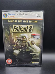 Fallout 3 Game of the Year Edition PC NEW and Sealed FULL UK Version - Picture 1 of 3