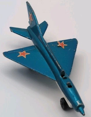 Matchbox Lesney SP6 MIG 21 Model Soviet USSR Jet Fighter circa 1973 - image 1 of 4