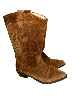 Botas vaqueras ROXY para mujer mareadas de gamuza genuina talla 7 vaquera boho country Foto 1 de 4