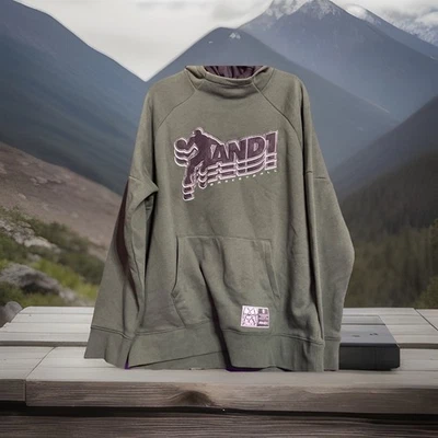 Винтажный And1 баскетбол официальный бренд для мячей Y2K толстовка с капюшоном XL - Изображение 1 из 4