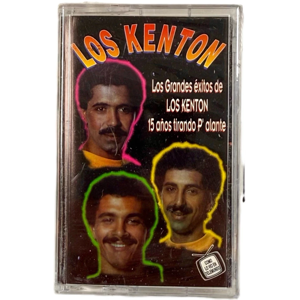 Los Kenton 15 Años Éxitos Latin Cassette 1995 SEALED Merengue Raro Cracked Case - Image 1 of 4