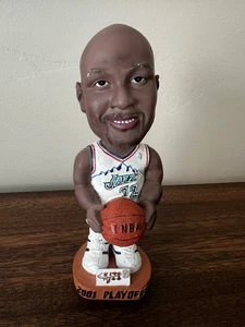Karl Malone Utah Jazz NBA AGP BOBBLE DOBBLES Head 2001 Playoffs 32 DE COLECCIÓN - Imagen 1 de 6