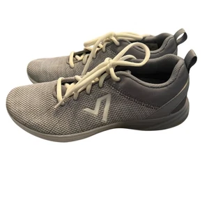 Vionic grau Mesh Schnürschuhe Sportschuhe Damengröße 7 bequeme Walking-Sneaker - Bild 1 von 7