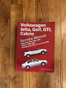 Volkswagen Jetta, Golf, GTI, Cabrio Service Manual, 1993-1999 : Including Jetta - Picture 1 of 4