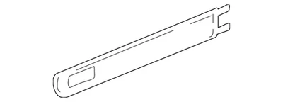 Moldura lateral genuina GM 89045572 Foto 1 de 2