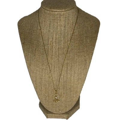 Collar Colgante Michael Anthony 14K Diamante Corazón Ángulo Guardián Cadena 14K GF Foto 1 de 4