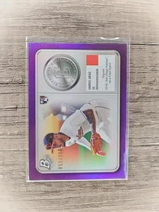Bowman Platinum 2022 - acuñado al mérito Gabriel Arias #MM-14 púrpura/250 (RC) - Imagen 1 de 2