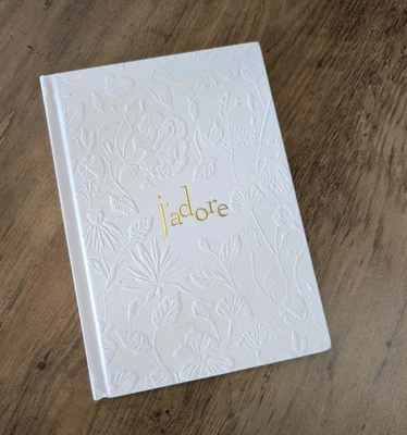 Dior J'adore Floral Embossed Notebook Journal Diary NWT Ltd Ed Authentic GWP - Image 1 of 4