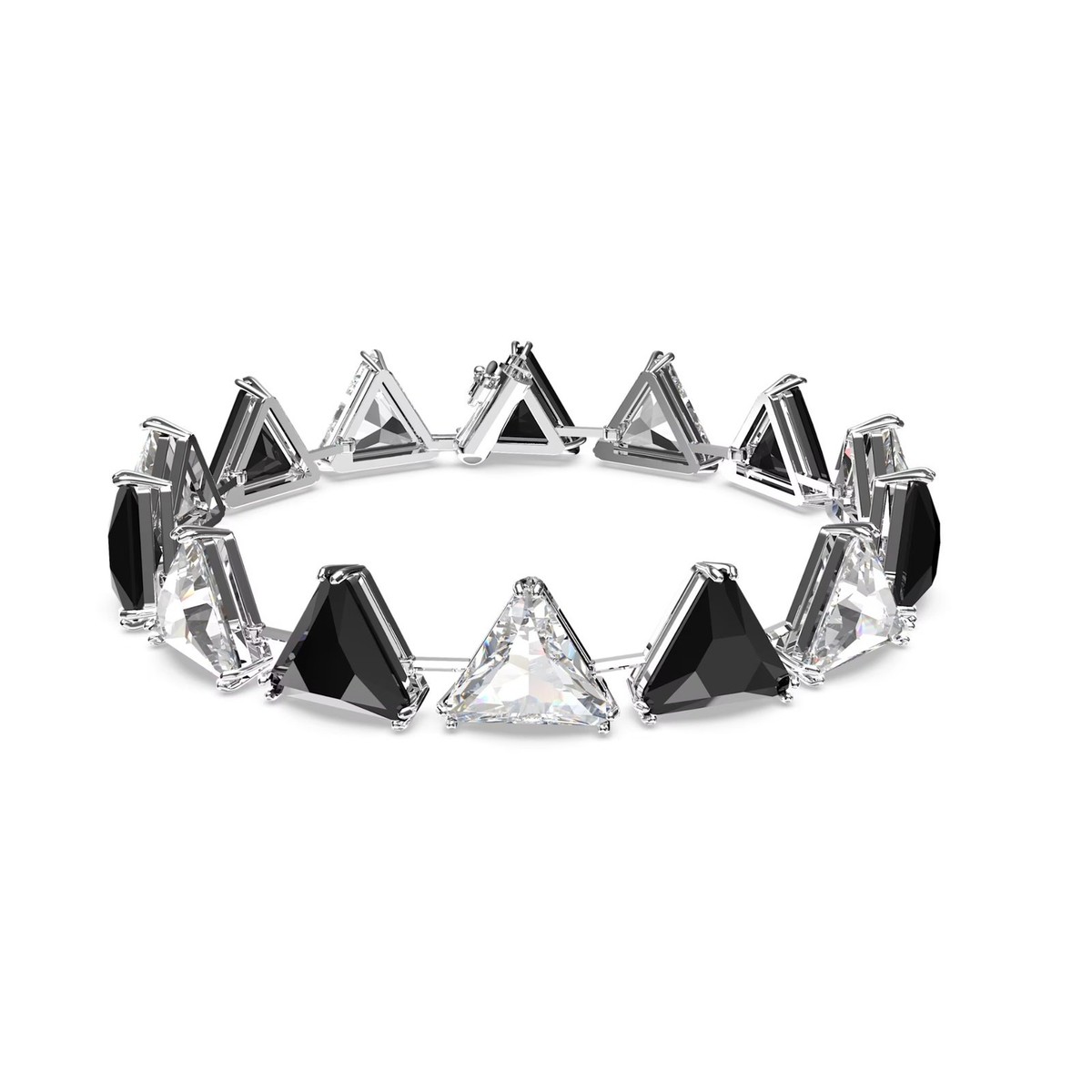 55】SWAROVSKI Triumphal Black Bangle Swarovski Black Bangle