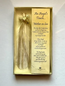 An Angel's Touch Schwiegermutter Gedicht & Federbärchen Elegant Collection 2003 - Bild 1 von 10