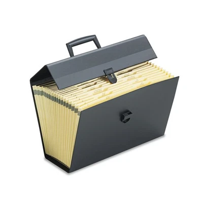 Portafile Expanding Organizer, 15 1/8"x 10 5/8", Black (01156) - Image 1 of 2