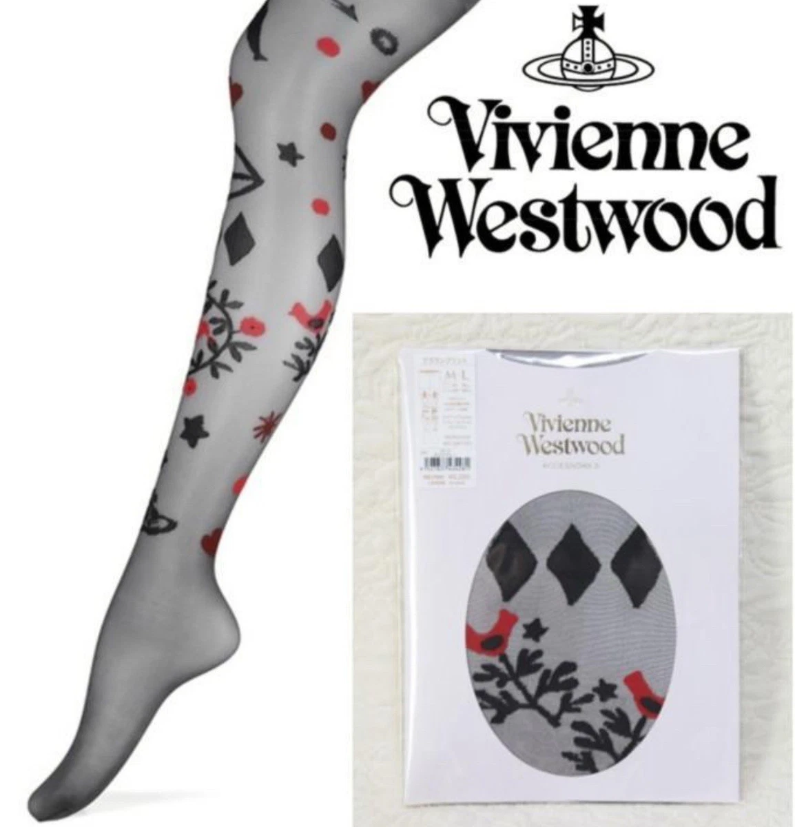 Vivienne Westwood Sheer Pantyhose and Tights for Women for sale | eBay