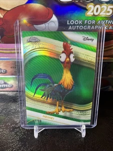 2025 Topps Chrome Disney Green Refractor /99 Heihei - Picture 1 of 2
