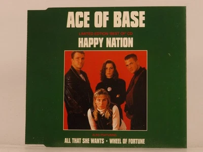 ACE OF BASE HAPPY NATTION (B42) 3 Track CD Single including Picture Sleeve LONDO - Image 1 of 4