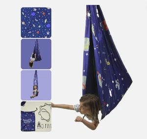 OKM Hug sensorische Schaukel für Ruhe und Unterstützung für Kinder Blue Space Design - Bild 1 von 12