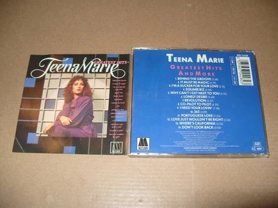 Teena Marie – Greatest Hits And More 1988 CD EX/FRONT INLAY HAS CREASING - Image 1 of 4