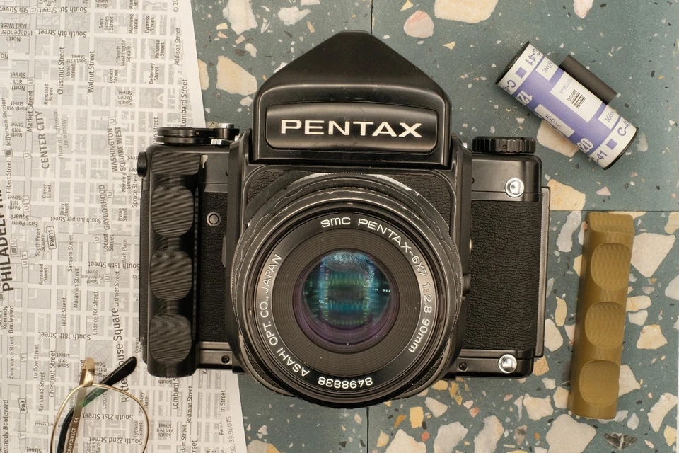 Right Hand Grip for Pentax 67 & 6x7 Multiple Colors - Free Shipping - Image 1 of 4