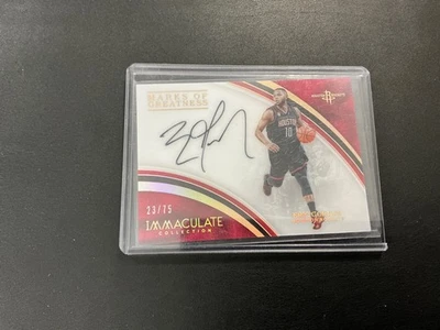 2016-17 Panini Immaculate Marks of Greatness 23/75 ERIC GORDON Auto - Image 1 of 2
