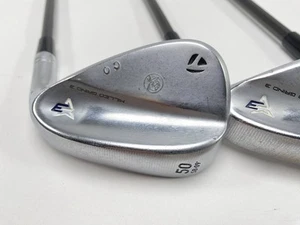 Juego de 3 cuñas TaylorMade Millled Grind cromadas crudas 50* 9 | 54* 11 | 60* 10 retroceso diestro - Imagen 1 de 9