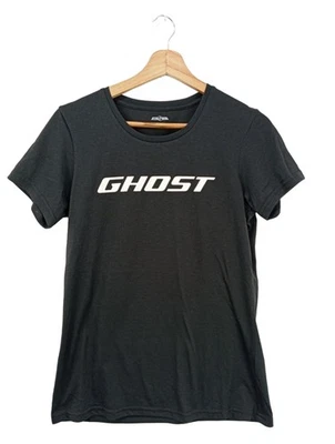 GHOST Camiseta estampada Mujeres Camisa Talla EU 40 negro look casual - Imagen 1 de 4