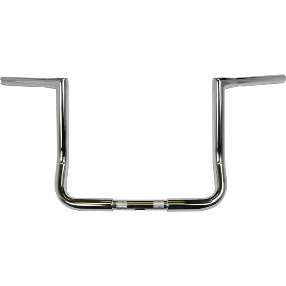 LA Choppers - LA-7361-12 - 1-1/4in. Twin Peaks Touring Bagger Handlebar, 12in. - Chrome
