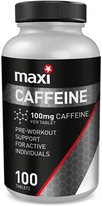MAXIMUSCLE Caffeine Tablets 100Mg 100'S - Picture 1 of 12