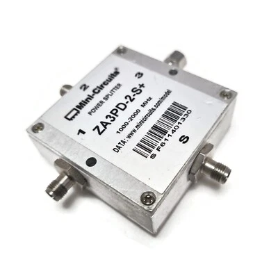 Mini Circuits ZA3PD-2S+ Power Splitter/Combiner. 1000~2000MHz. 50Ohms - Image 1 of 4