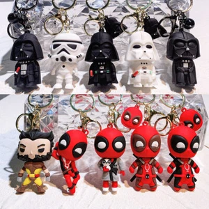 Star Wars keychain PVC couple bag exquisite car keychain decoration - Picture 1 of 35