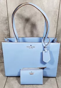 Kate Spade New York Thompson Street Sam Satchel With Wallet - Fable Blue - Picture 1 of 16
