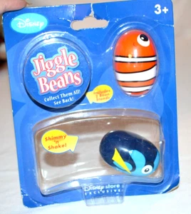 Jiggle Beans Nemo & Dory Wobbly Figure NIP HTF Rare Disney Store Exclusive - Picture 1 of 2