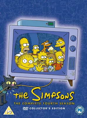 The Simpsons: Complete Season 4 DVD (2004) Jeff Lynch, Silverman (DIR) cert PG - Image 1 of 2