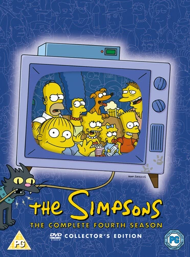 The Simpsons: Complete Season 4 DVD (2004) Jeff Lynch, Silverman (DIR) cert PG - Image 1 of 2