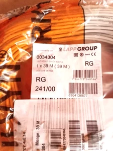 1PC- Lapp 0034304 Low-frequency data cable UNITRONIC LiYCY 4x0,14, 39M- NEW - Bild 1 von 5