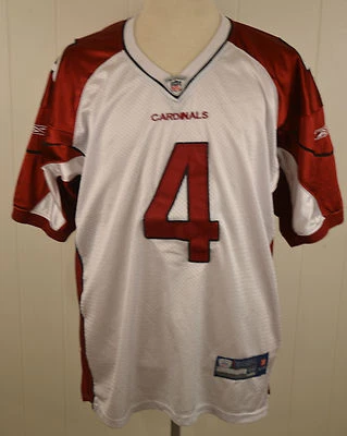 Camiseta Reebok Arizona Cardinals Onfield NFL Kevin Kolb #4 talla 52 blanca cosida Foto 1 de 4