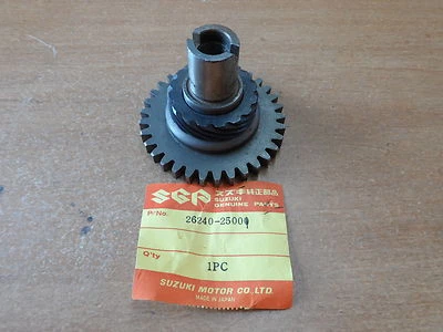 Nuevo de Lote Original Suzuki Kick Starter Gear 1970-1977 TS90 TC100 TS100 26240-25001 Foto 1 de 4