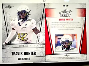 Travis Hunter 25 count lot 2023 Leaf Draft Rookies Colorado Buffaloes - Picture 1 of 1
