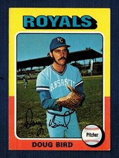 1975 Topps Doug Bird #364 Kansas City Royals EX+