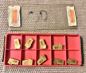 Sandvik L151.2 400 08 5F Carbide Inserts Grade 235 - QTY: 9 - Picture 1 of 2