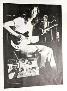 LED ZEPPELIN / PÁGINA JIMMY / BLACK SABBATH / REVISTA RECORTE PINUP PÁGINA COMPLETA - Imagen 1 de 1