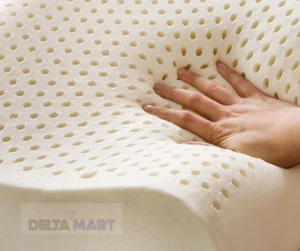Cuscino in lattice naturale Contour 60x40 cm supporto ortopedico e comfort ipoallergenico - Foto 1 di 5