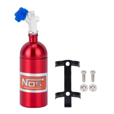 Aluminum Nitrous Oxide Decor Bottle for 1/10 Scale RC Crawlers TRX4 SCX10 Redcat - Image 1 of 4