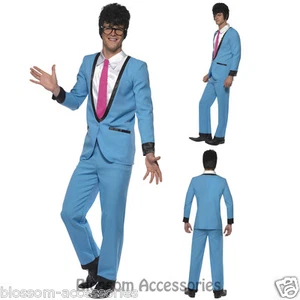 CL440 1950's Teddy Boy Suit Grease Rockabilly Retro Rock N Roll Fancy Costume - Picture 1 of 4
