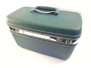 Samsonite Silhouette Train Vanity Luggage Case Vintage 1960s - Picture 1 of 12