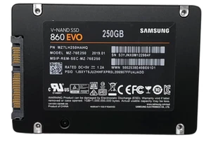 SSD Samsung 860 EVO MZ-76E250 250 GB SATA 2,5" 97 % salud - Imagen 1 de 1
