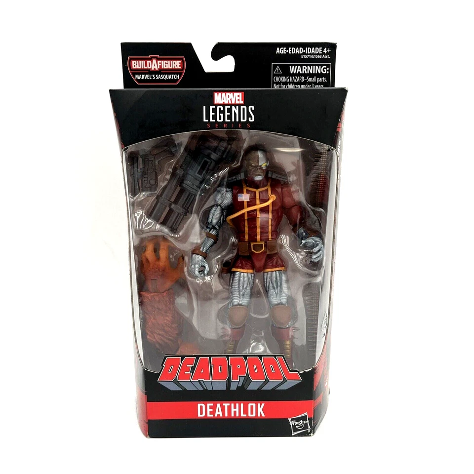 Marvel Legends Deadpool Series Deathlok BAF Sasquatch Action Figure Hasbro